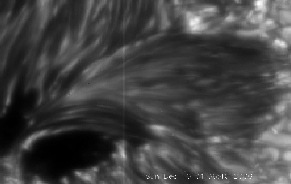 Penumbral flows (close-up)